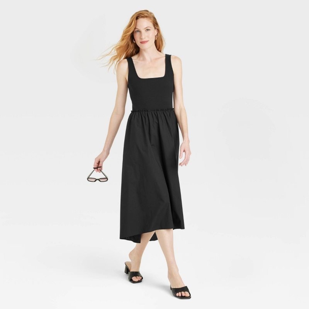 Elegant Black Maxi Dress